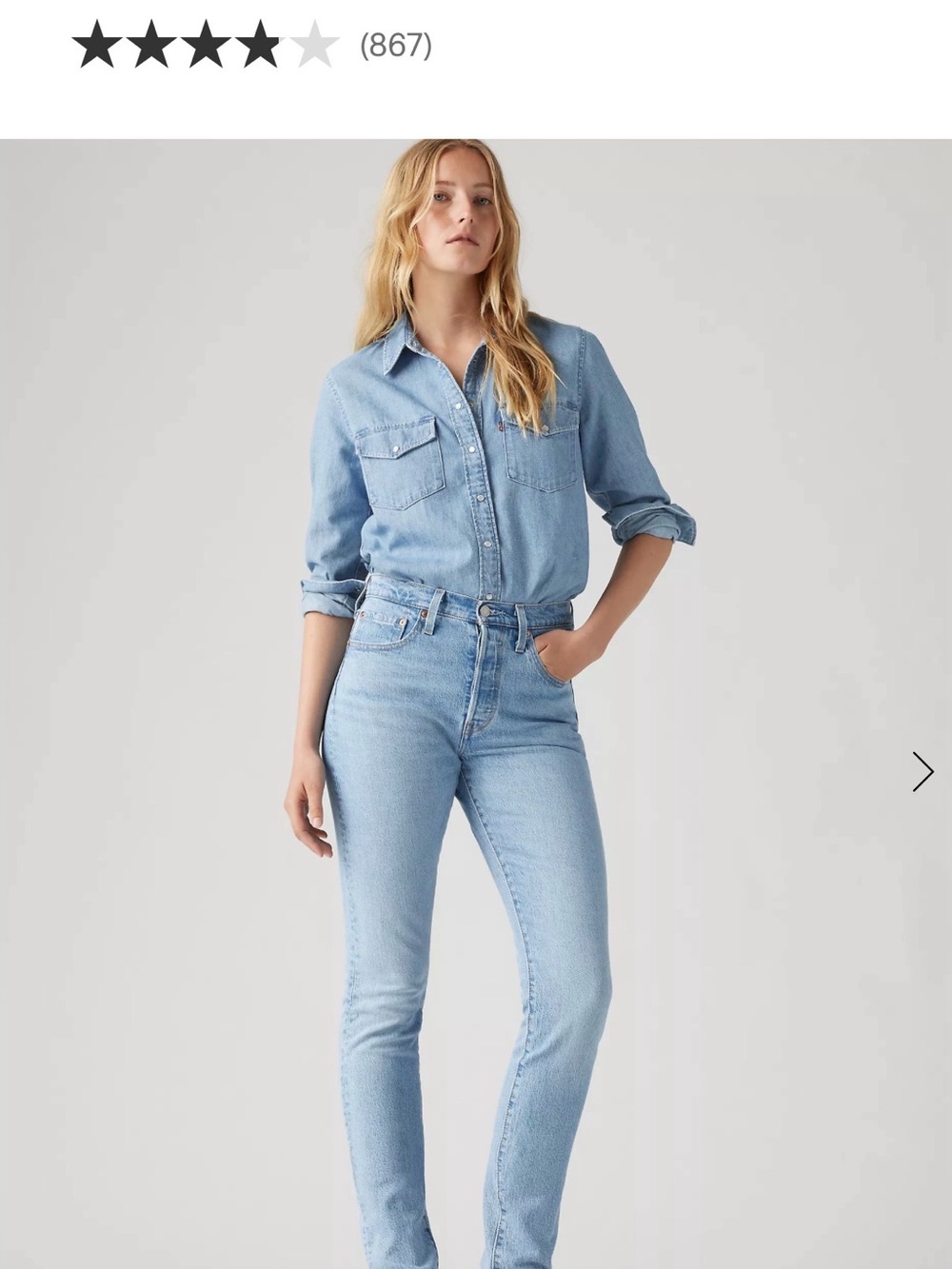 Women’s Levi’s 501 Skinny